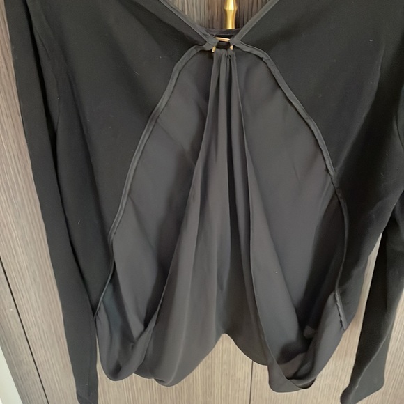 Hailstone Heritage Black Detailed Back top - Picture 3 of 5